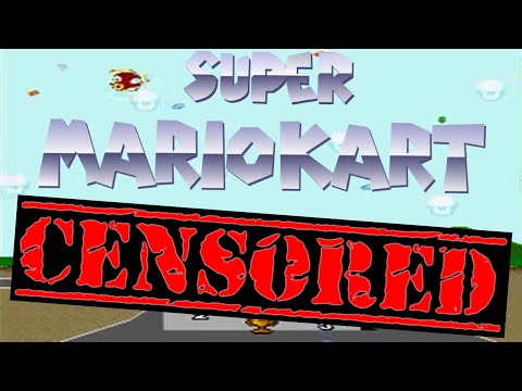 Super Mario Kart CENSORED - King Bowser&#039;s Ending Cutscene (Documentary Purposes)