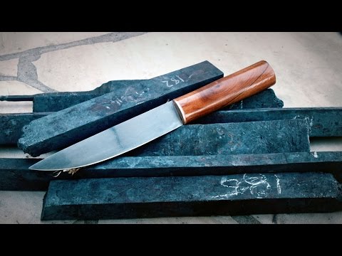 Making a Knife from Wrought Iron Wagon Wheels: Recycling History - Knife Making (Wootz Ep. 5)