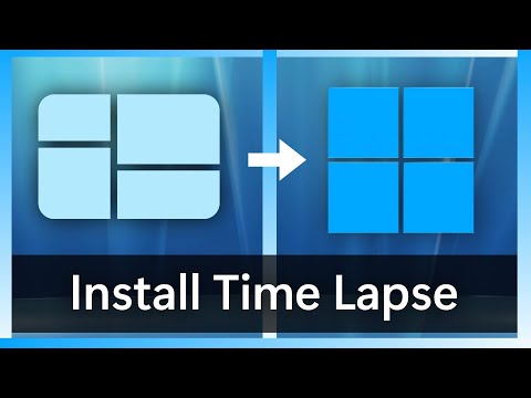 Installing Windows 1.01 to Windows 11 - Time Lapse