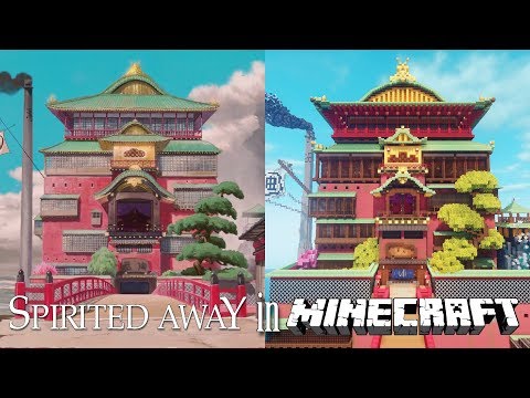 Spirited Away in Minecraft Tour (The Entire Movie)