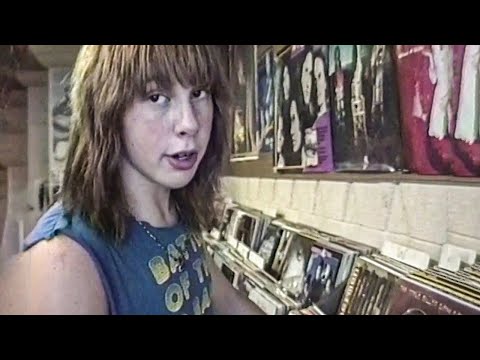 Metalhead Teens in a Record Store (1989)