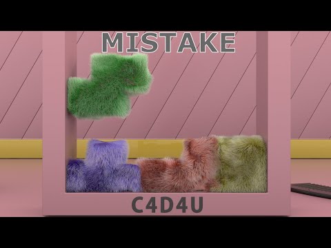 Mistake: Softbody Tetris V19 (Sorry for that) ❤️ C4D4U