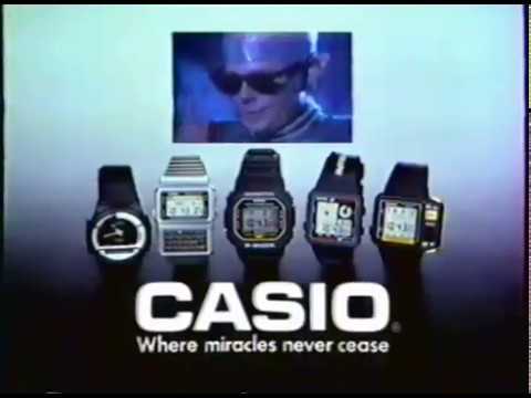 Casio Watch TV Commercial From 1987