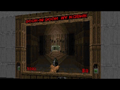 You can run Doom inside (DOS) Doom, for real.