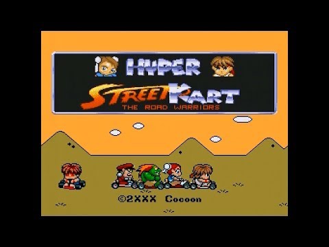 Hyper Street Kart: Street Cup 100cc (Real SNES Capture)