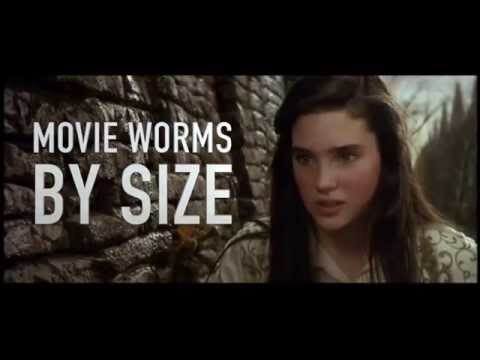 SUPERCUT: WORMS BY SIZE