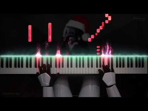 Imperial March - Carol of the Bells | EPIC STAR WARS (Piano Cover) [Intermediate]