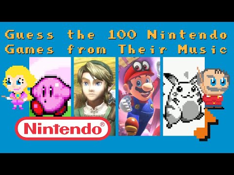 Guess the 100 Nintendo Games from Their Music