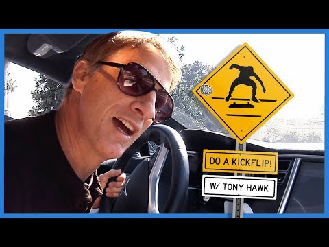 Watch Legend Tony Hawk Yelling &quot;Do A Kickflip!&quot; At Skateboarders From His Car