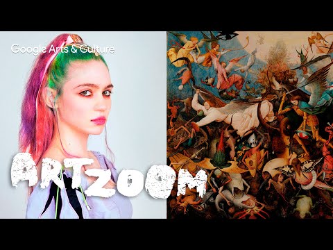 GRIMES in ART ZOOM 🔍 The Fall of the Rebel Angels | Google Arts &amp; Culture
