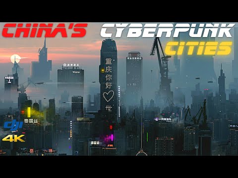 China&#039;s Cyberpunk Futuristic Cities. 中国未来城市 2022