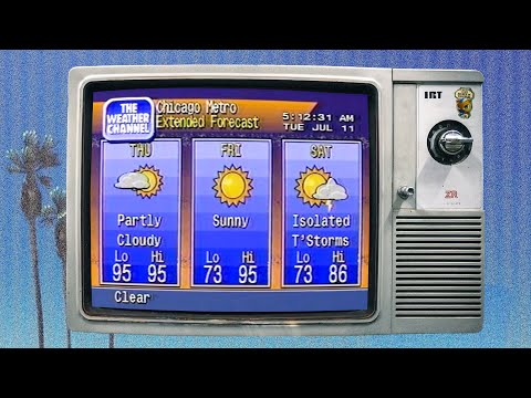 Weather Channel Vaporwave – (5 hours of 90s weather music)