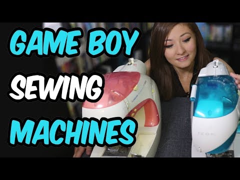 The Game Boy Sewing Machine(s)! Sewing and Embroidery for the Game Boy Color