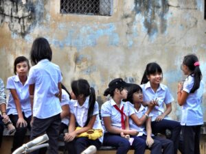 Schulkinder in Hoi An
