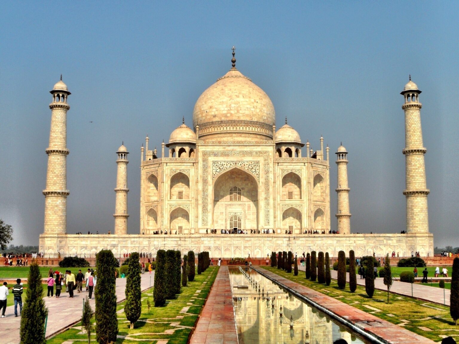 Ewige Schönheit! das Taj Mahal
