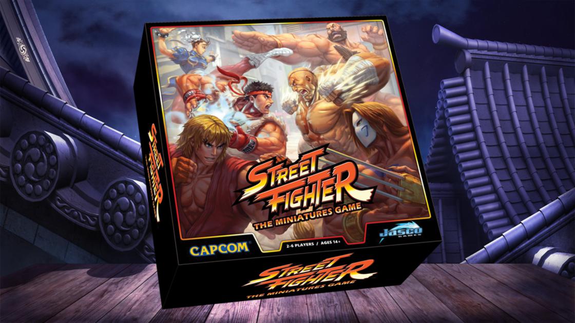 Street Fighter II The Miniatures Game: Brettspiel mit sagenhaft detaillierten Figuren