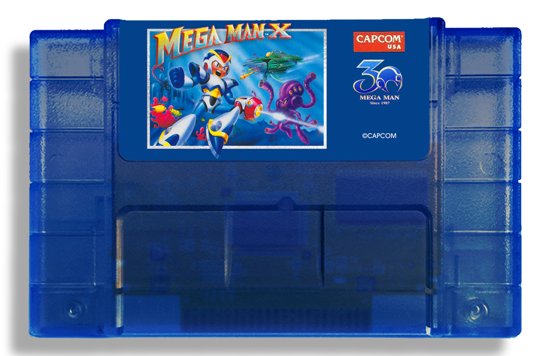 Mega Man X & Mega Man II - 30th Anniversary Classic Cartridges