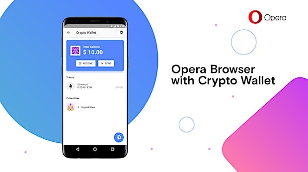 Opera bringt Mobile Browser mit integrierter Krypto Wallet