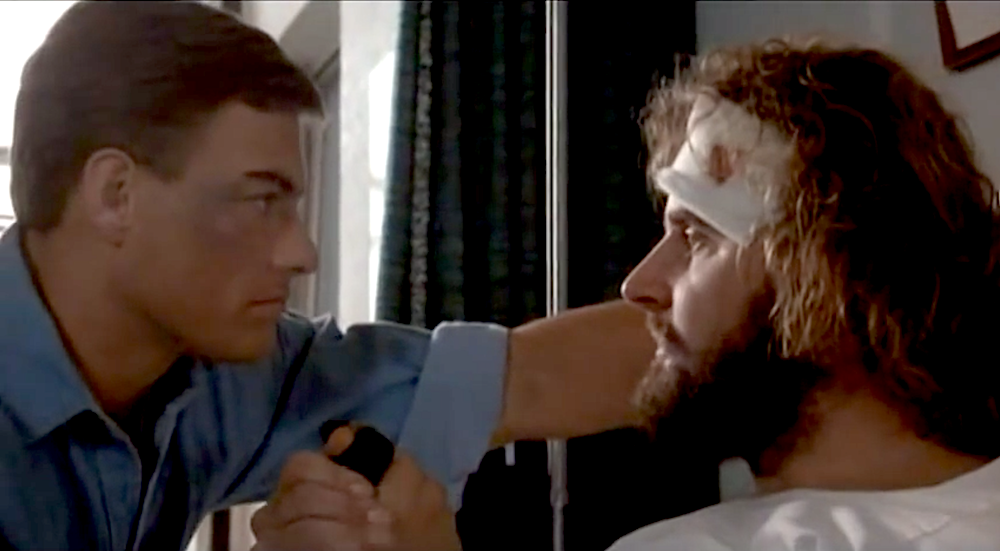 Rewatch Bloodsport's badly acted 'Bro's for Life' Scene