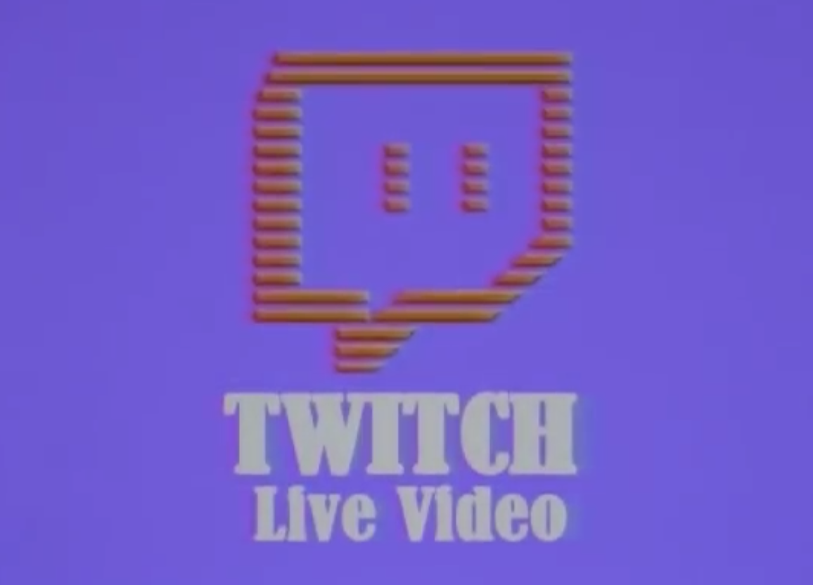 Todays Streaming Services Logos in retro Animations