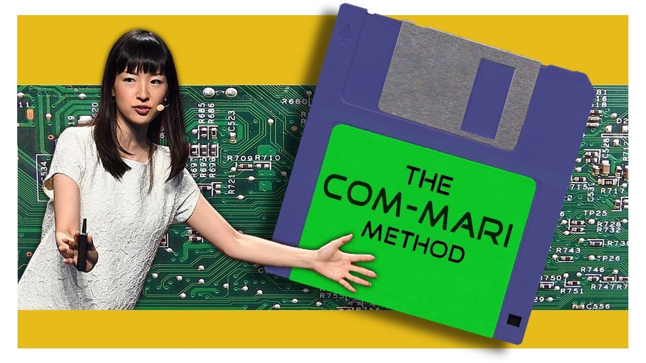 Tidying up your computer in the '90s: Marie Kondo style