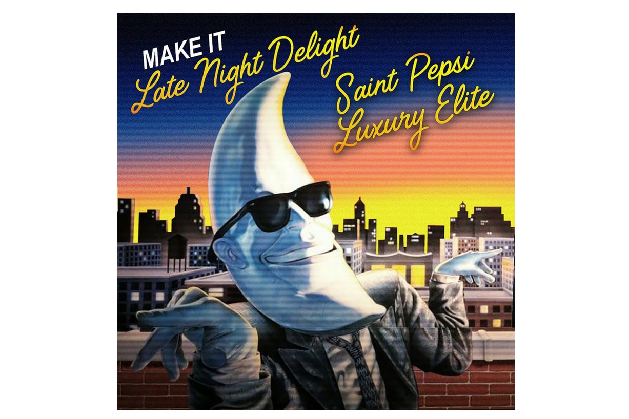 Saint Pepsi/Luxury Elite: Late Night Delight (clear Vinyl)