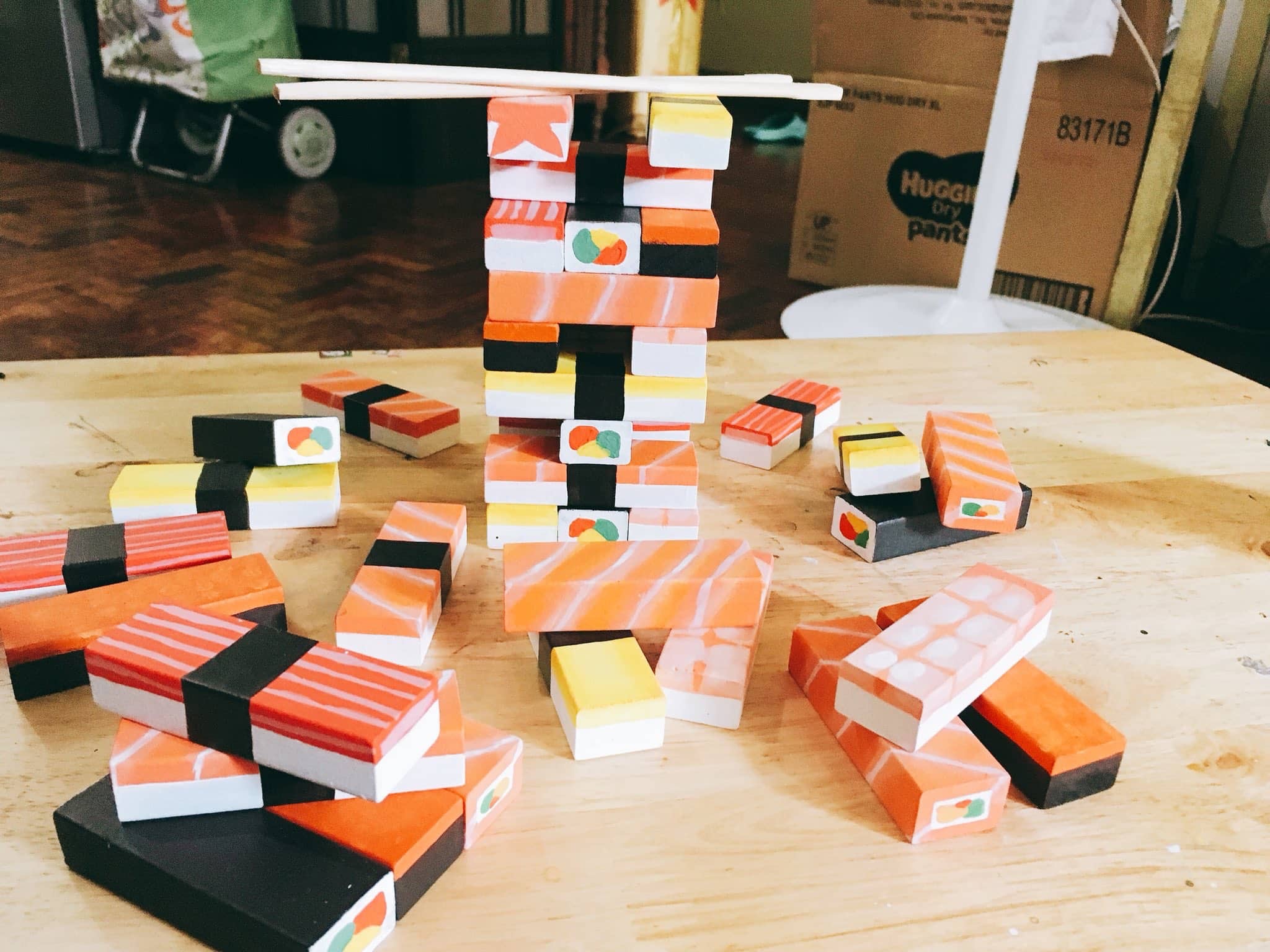 Sushi Jenga