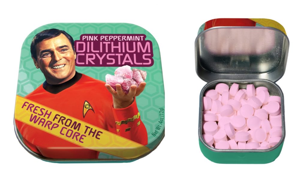 Star Trek Dilithium Crystal Mints The Original Series TOS Scotty New Sealed Mint