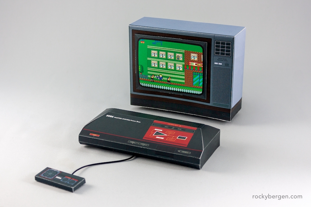 Papercraft Master System