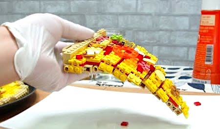 Stop-Motion LEGO Pizza ?