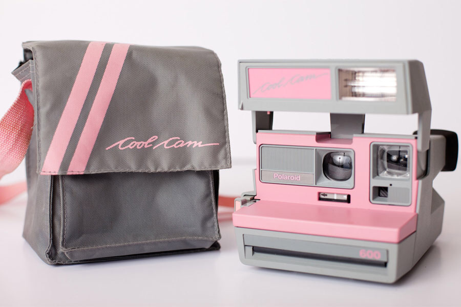 Polaroid 'Cool Cam' (pink & grey)