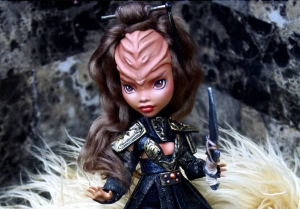 Custom Made Klingon Warrior Dolls