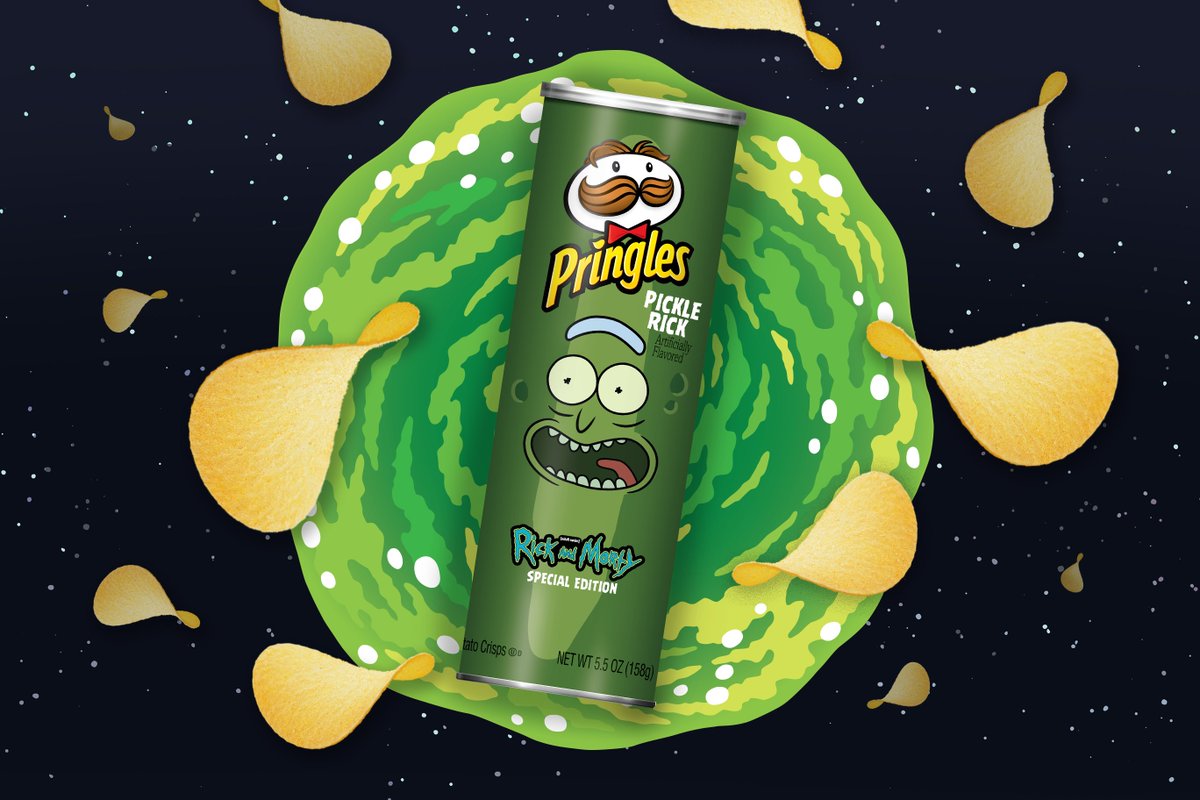 Pickle Rick Pringles