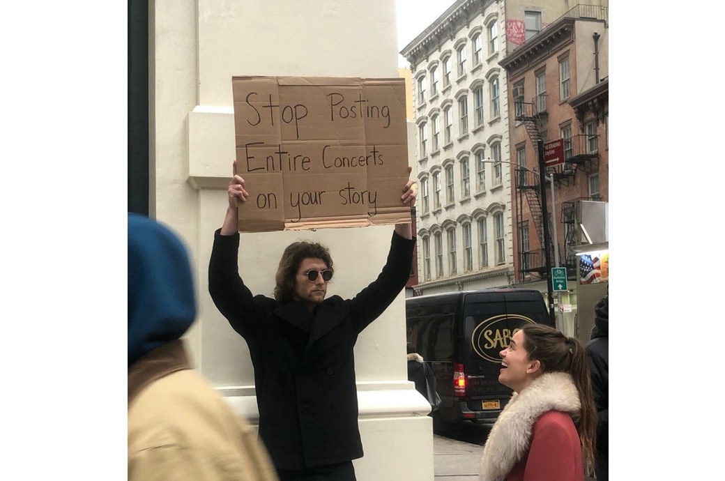 Dude with Sign