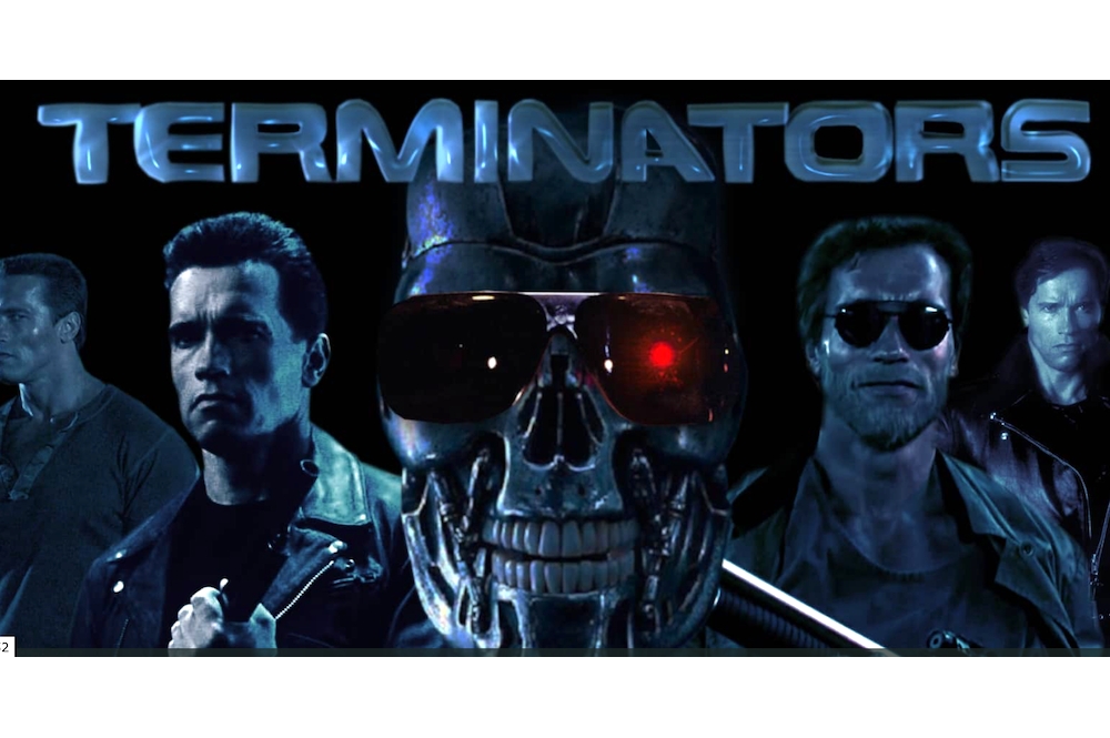 TERMINATORS killing each other in the perfectly cut shortfilm