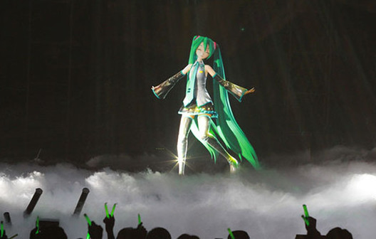 Hatsune Miku 'spielt' auf dem Coachella-Festival  2020