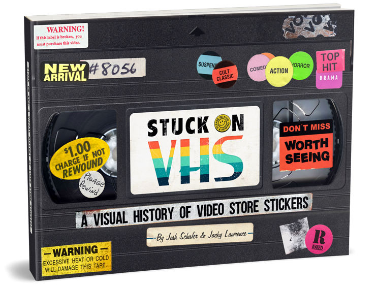 Stuck on VHS: A Visual History of Video Store Stickers