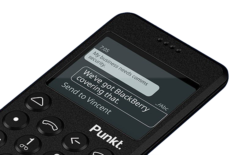 The Punkt. MP02 4G Mobile Phone