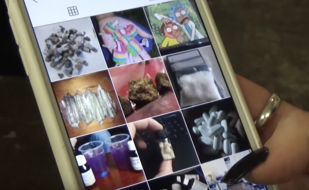 Drogen auf Snapchat und Instagram kaufen