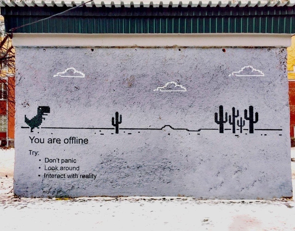 You are offline...