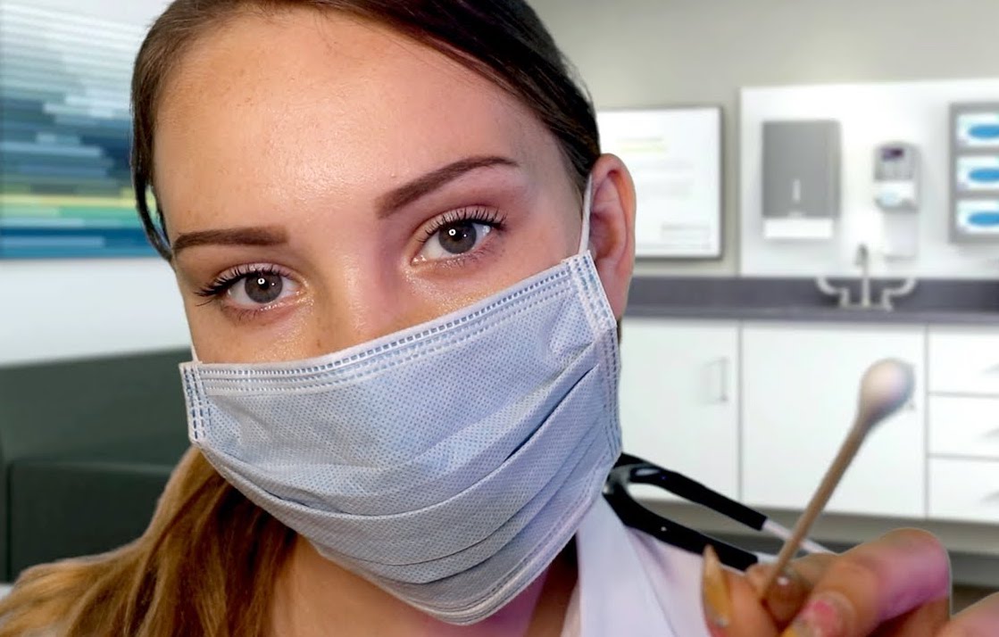 ASMR Corona Checkup ✔️🦠