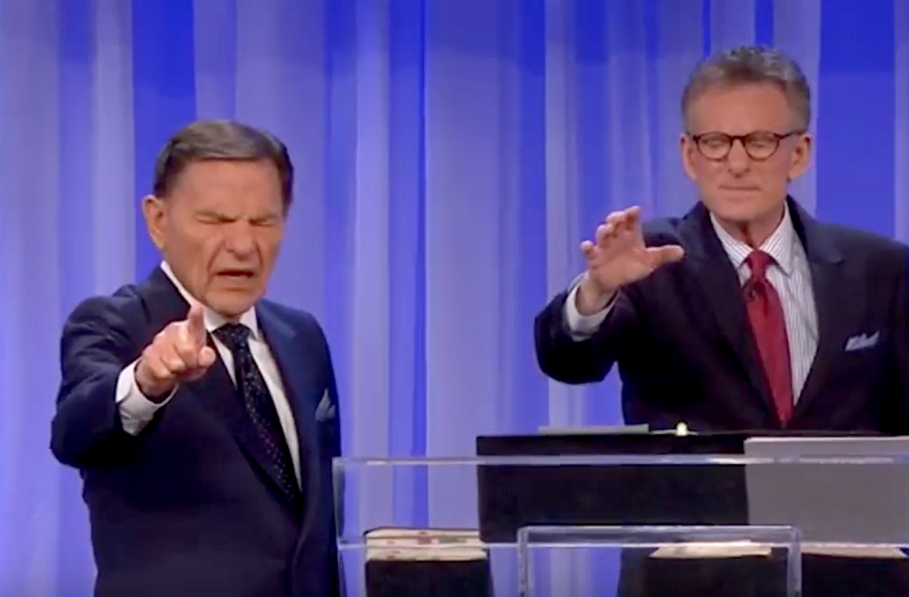 Kenneth Copeland Spitting Fire to Destroy Covid-19