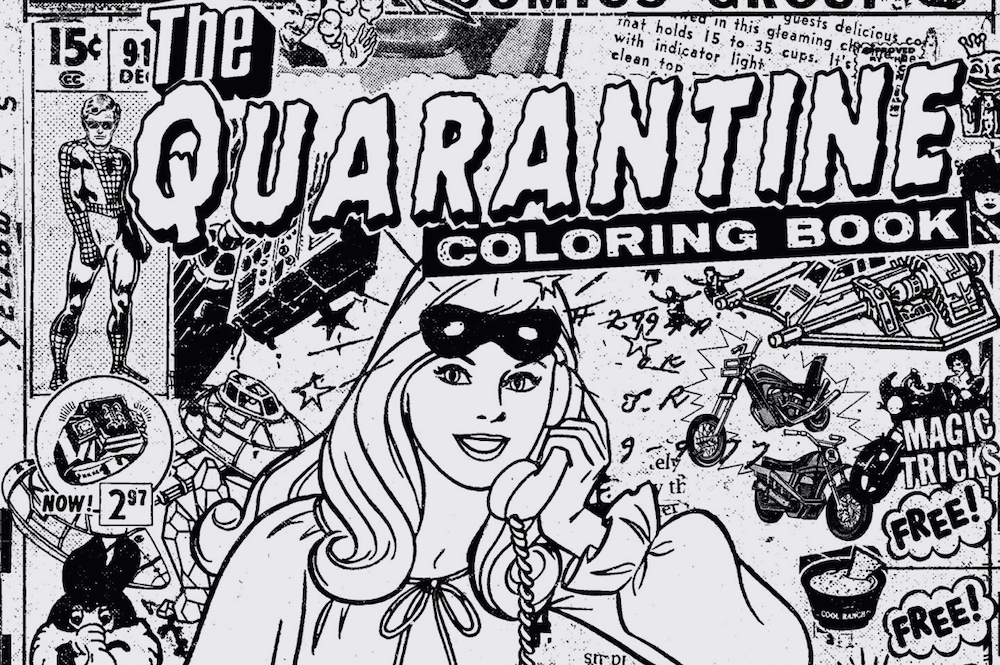 Quarantine Coloring Book