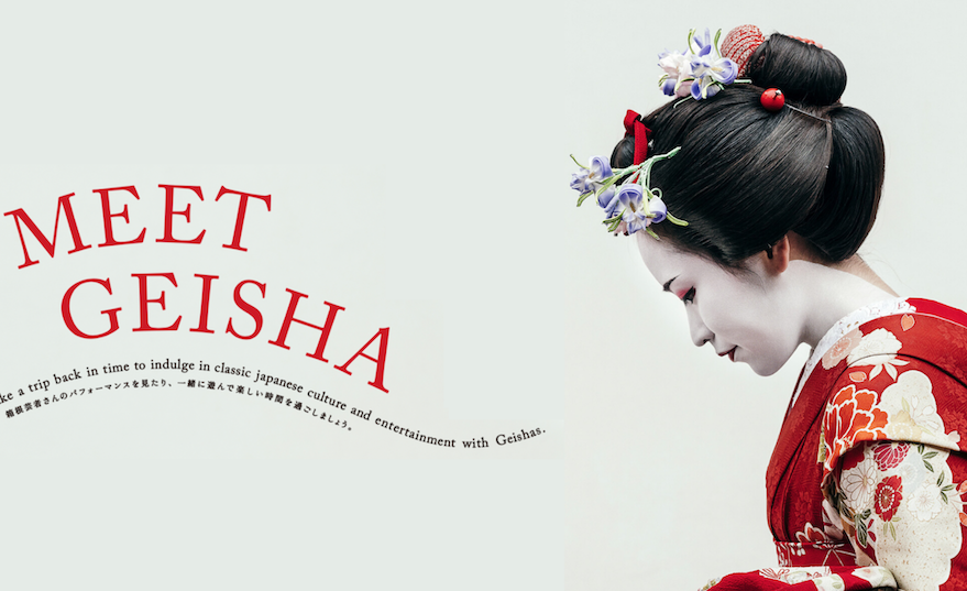 Trinkspiele mit japanischen Geisha's