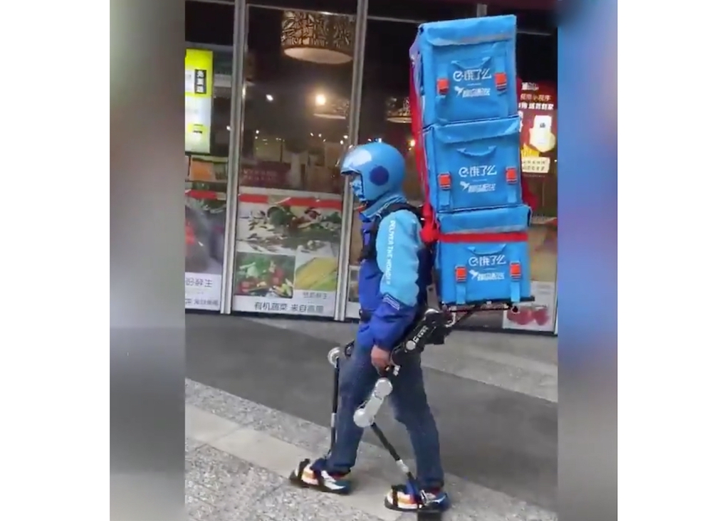 Exoskeleton-Delivery Guy