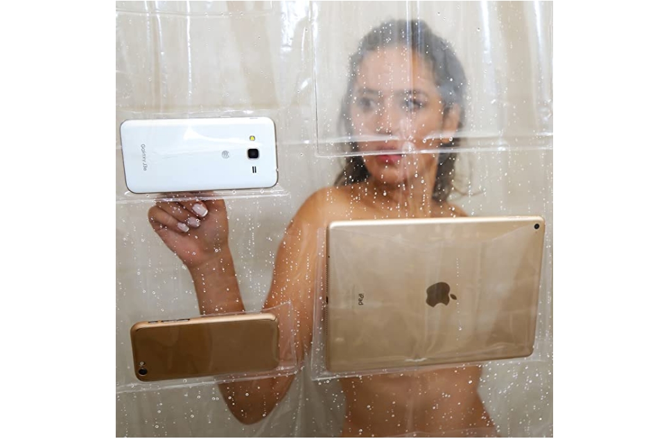 Shower Curtain for Digital Devices
