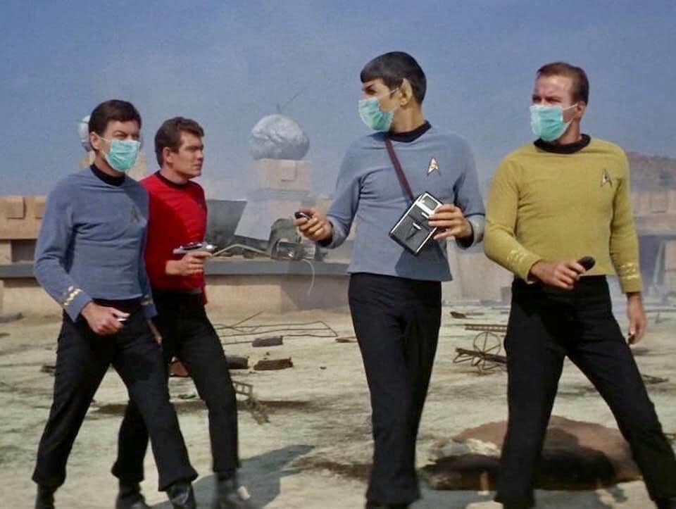 Don't be a Redshirt: Wear a Mask