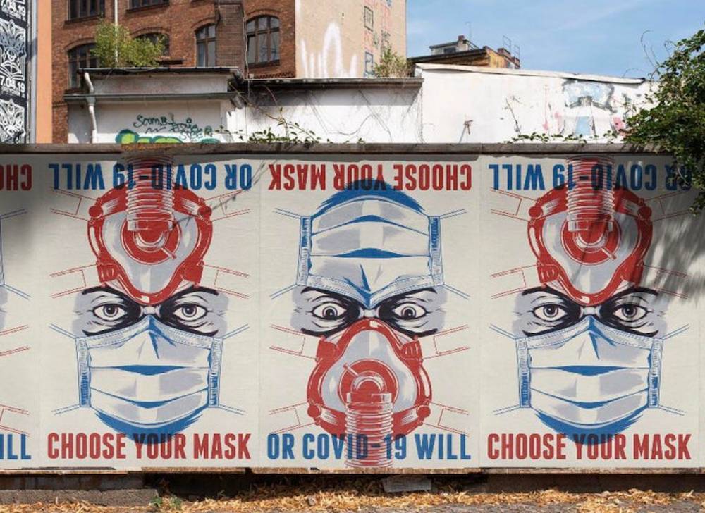 Choose you Mask or COVID-19 will