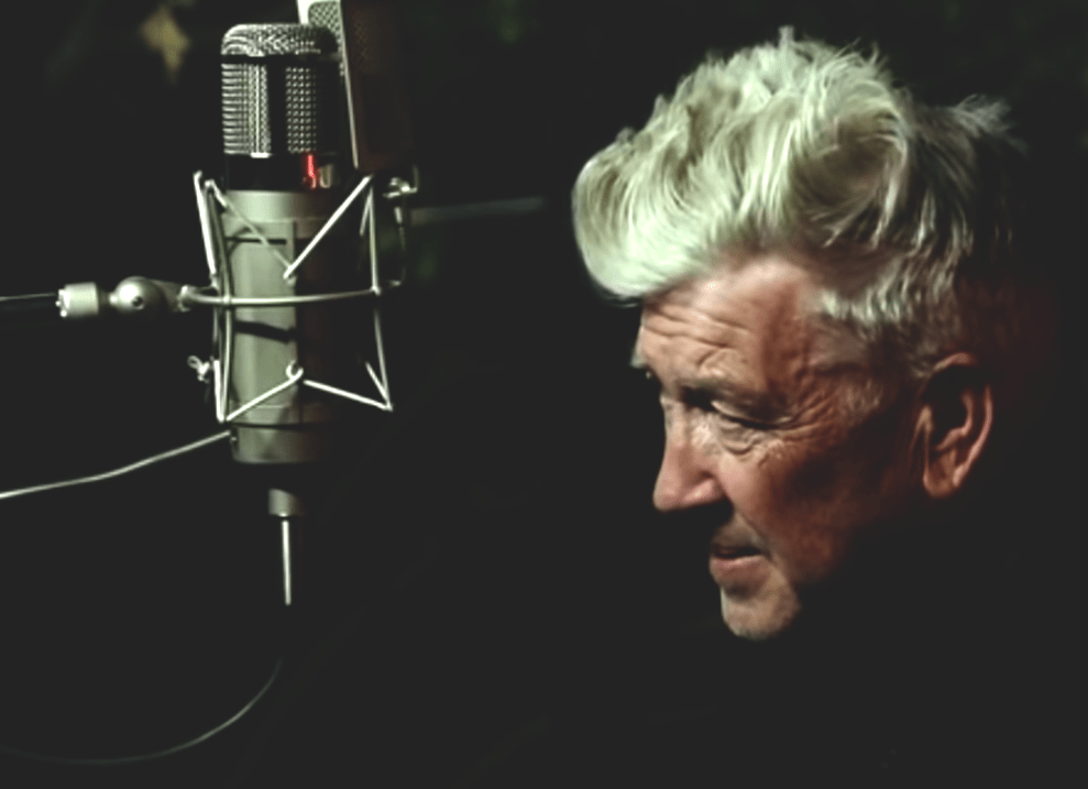 One hour of David Lynch listening to rain, smoking and reflecting on art
