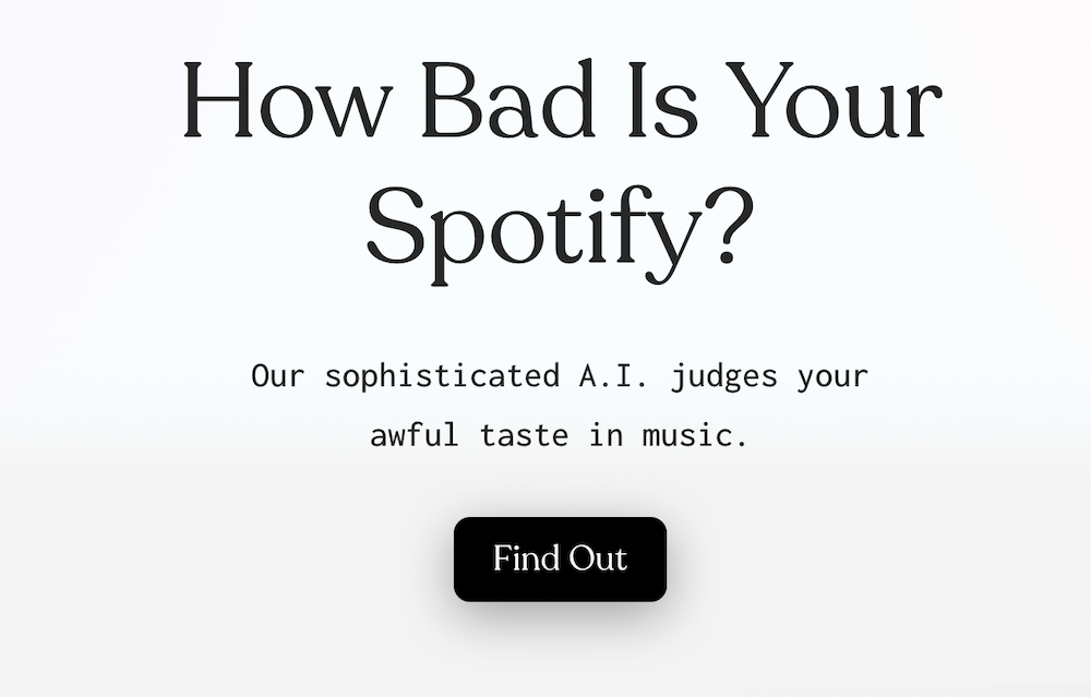 how bad is your spotify taste how bad is your spotify taste